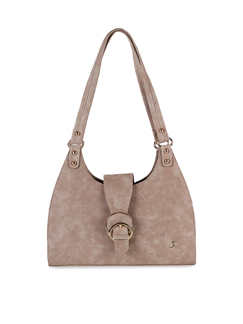 

Mochi Beige Solid Shoulder Bag