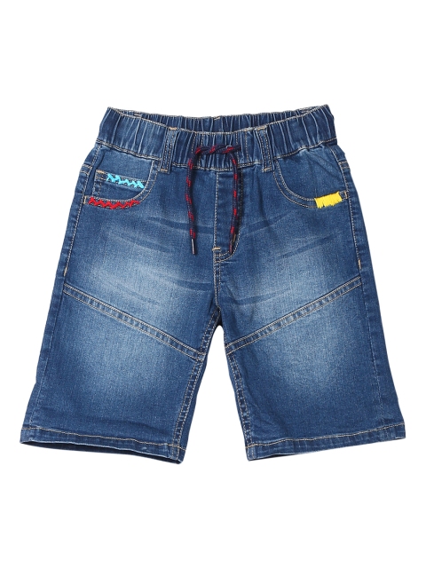 

Cherokee Boys Blue Washed Regular Fit Denim Shorts