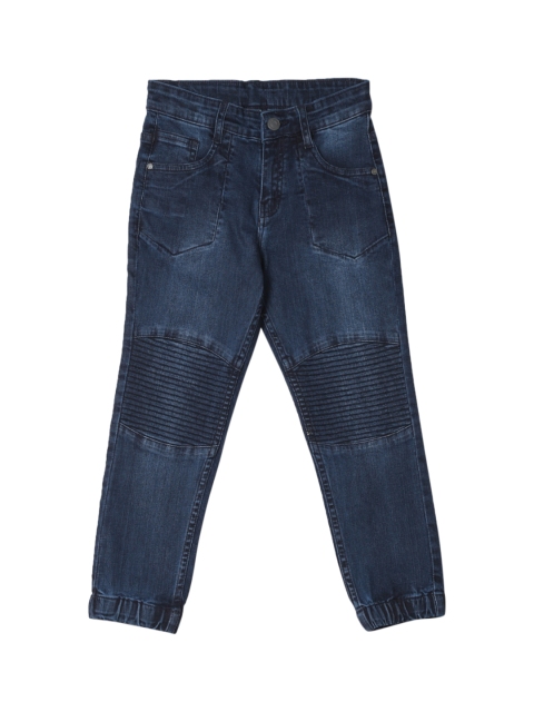 

Cherokee Boys Blue Jogger Mid-Rise Clean Look Stretchable Jeans