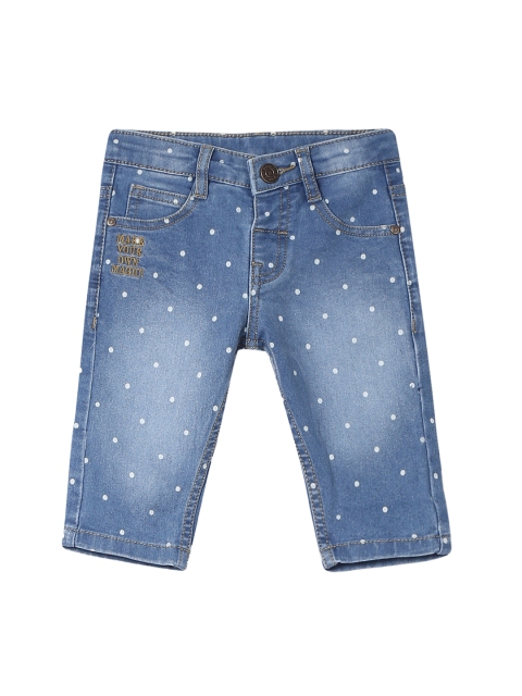 

Donuts Girls Blue Regular Fit Mid-Rise Clean Look Jeans
