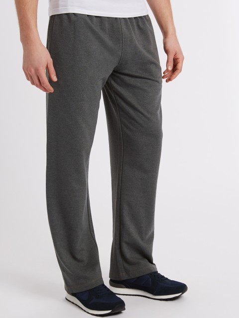 

Marks & Spencer Men Charcoal Grey Regular Fit Solid Joggers