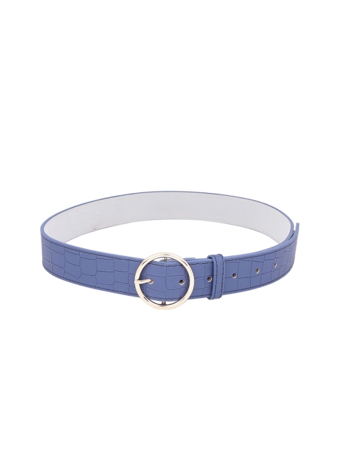 

Kazo Women Blue Textured Belt