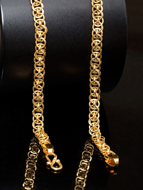

Dare by Voylla Men Gold-Plated Handcrafted Chain