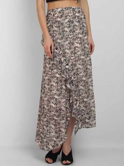 

LA LOFT Women Multicoloured Printed A-Line Maxi Skirt, Multi
