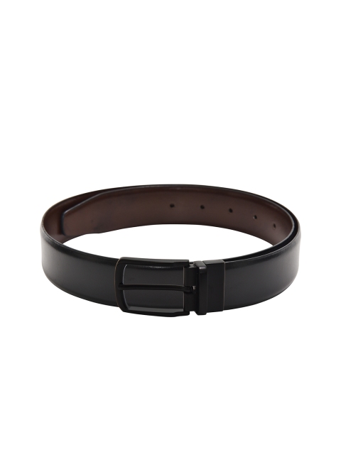 

Second SKIN Men Black & Brown Solid Reversible Belt