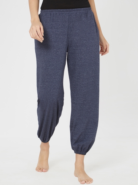 

Mystere Paris Women Navy Blue Solid Pyjama G364B