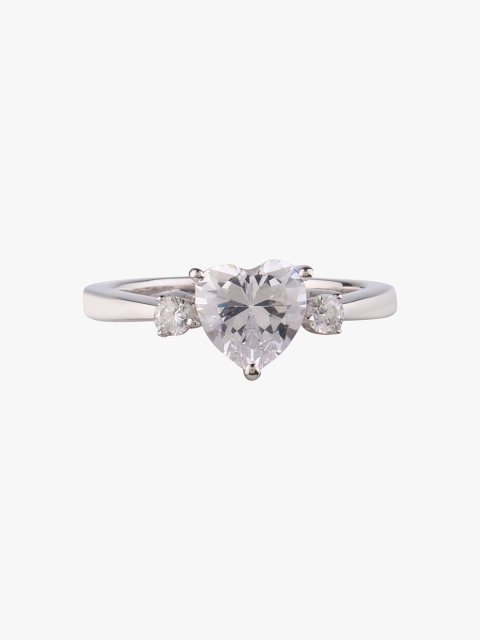 

Peora Women Sterling Silver Embellished Rings