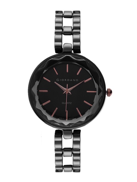 

GIORDANO Women Black Analogue Watch C2194