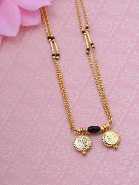 

Voylla Women Gold-Plated Mangalsutra