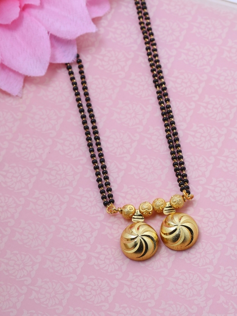 

Voylla Women Gold-Plated Mangalsutra