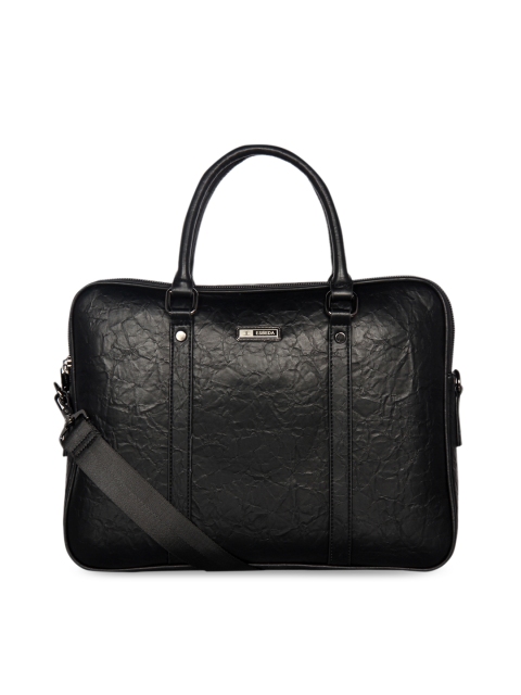 

ESBEDA Unisex Black Solid Laptop Bag