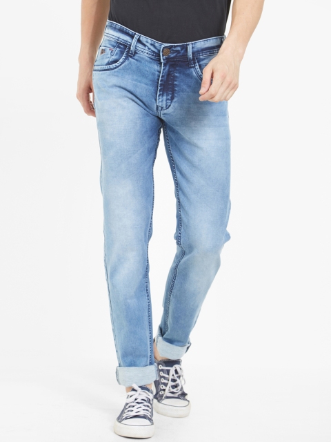 

Road Rockers Men Blue Skinny Fit Low-Rise Clean Look Stretchable Jeans