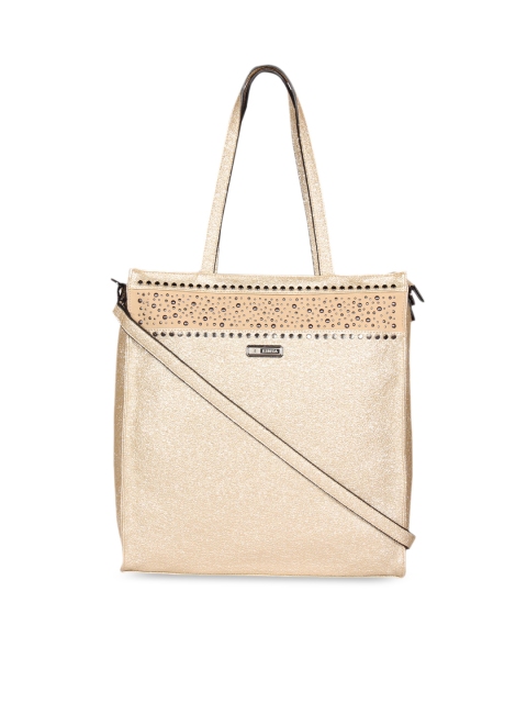 

ESBEDA Cream-Coloured Textured Shoulder Bag