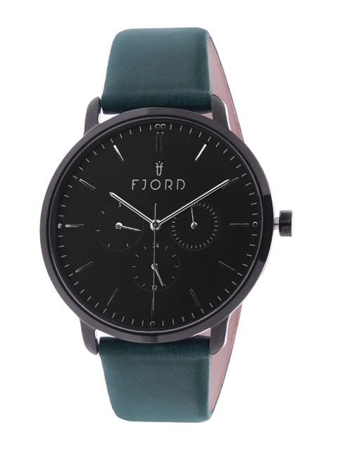 

FJORD Men Black Analogue Watch FJ-3042-04