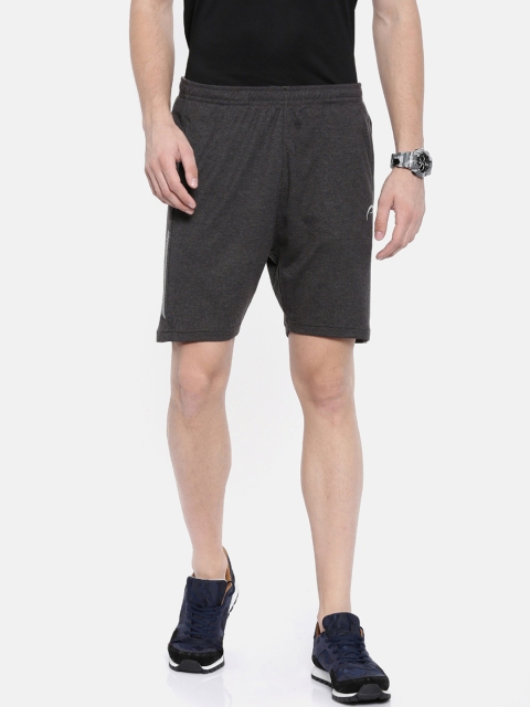 

Proline Men Charcoal Grey Solid Regular Fit Shorts