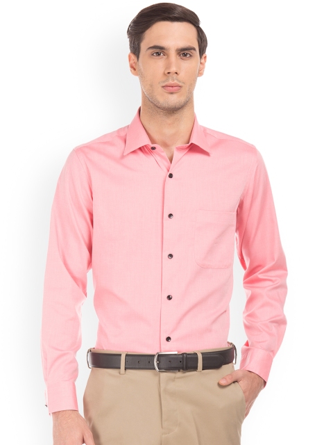 

Arrow Men Pink Regular Fit Solid Formal Shirt