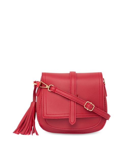 

Satchel Bags Red Solid Sling Bag