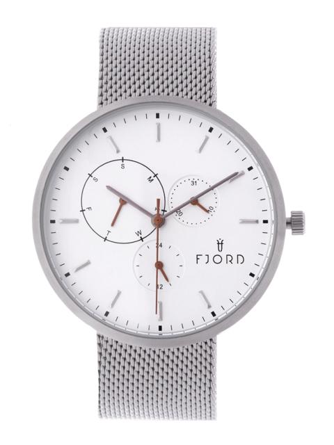 

FJORD Men White Analogue Watch FJ-3041-11