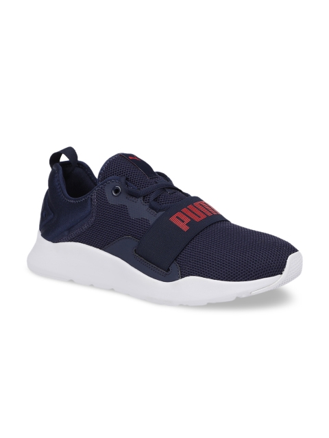 

Puma Unisex Navy Blue Wired Pro Running Shoes