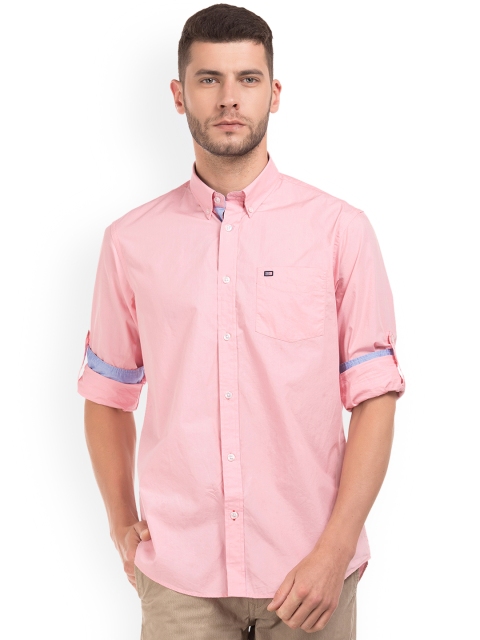 

Arrow Sport Men Pink Slim Fit Solid Casual Shirt