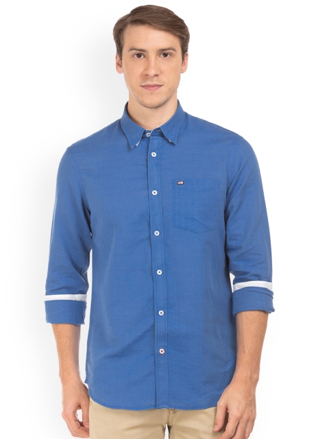 

Arrow Sport Men Blue Slim Fit Checked Casual Shirt