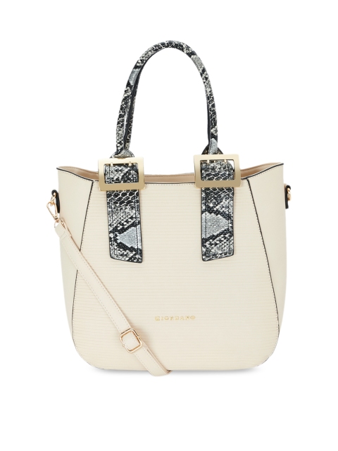 

GIORDANO Off-White Printed Shoulder Bag