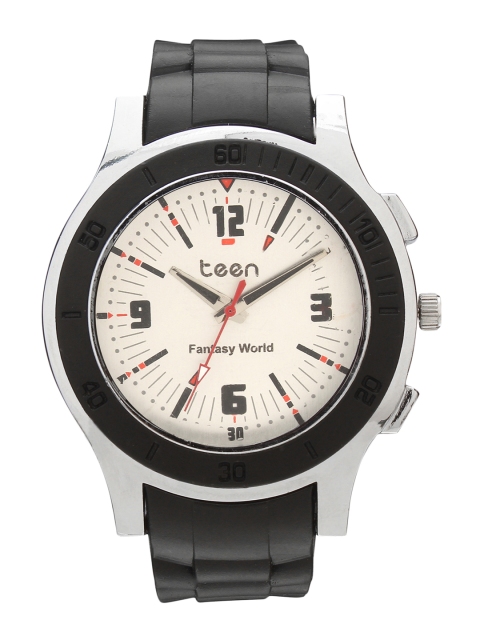 

Fantasy World Men Silver-Toned Analogue Watch FWG-313-SL-BK01