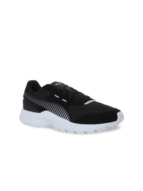 

Puma Men Black Striped Future Runner Sneakers