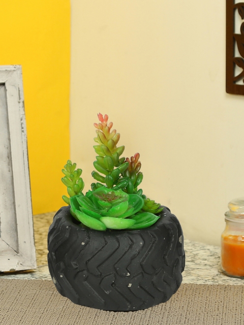 

Aapno Rajasthan Green Cement Artificial Plant with Pot