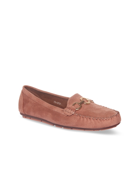 

Flat n Heels Women Pink Loafers