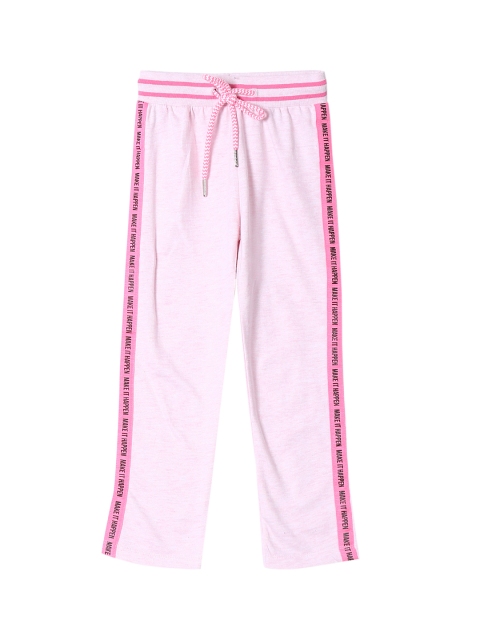 

Cherokee Girls Pink Solid Regular-Fit Trackpant