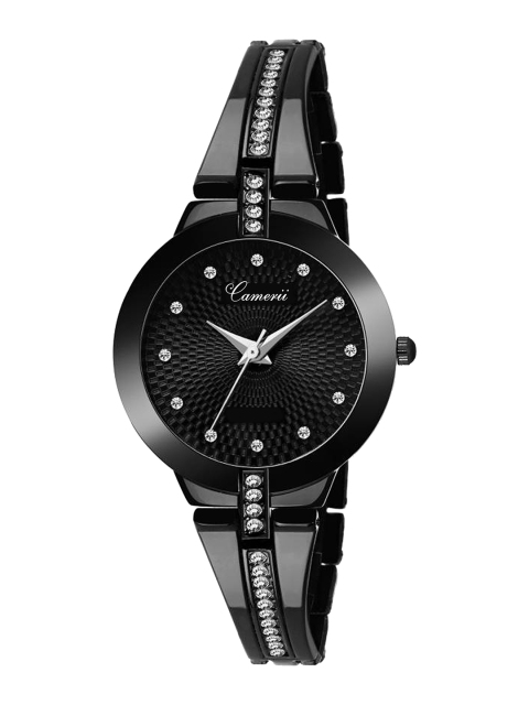 

Camerii Women Black Analogue Watch CWL975