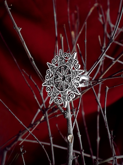 

ZeroKaata Adjustable Oxidized Silver- Plated Ring