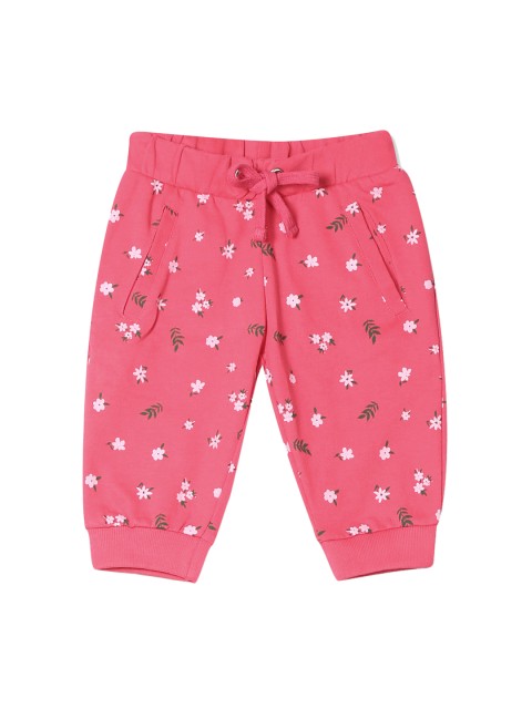 

Cherokee Girls Pink Printed Regular-Fit Joggers