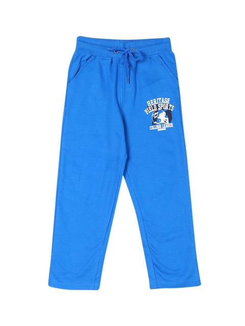 

Cherokee Boys Blue Solid Straight Fit Track Pants