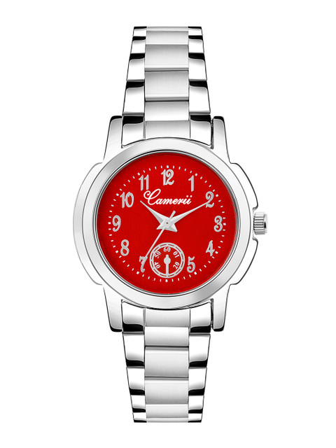 

Camerii Women Red Analogue Watch CWL993