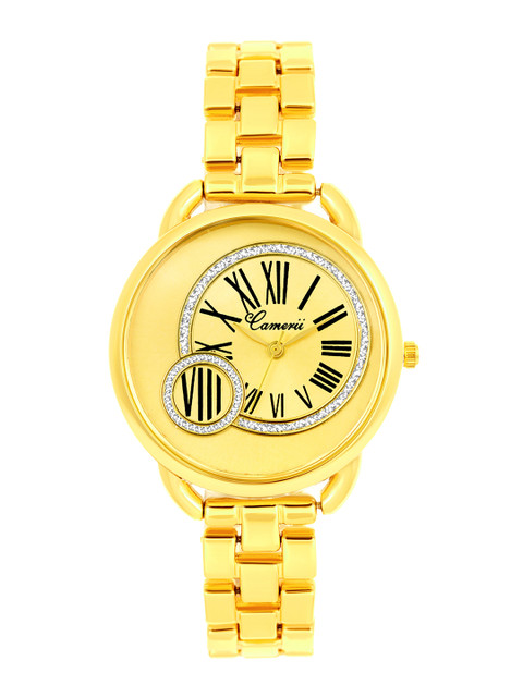 

Camerii Women Gold-Toned Analogue Watch CWL983