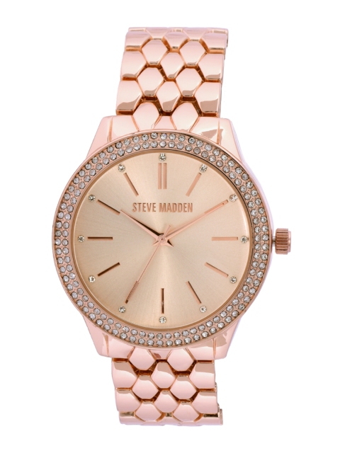 

Steve Madden Women Gold-Toned Analogue Watch SMW239Q