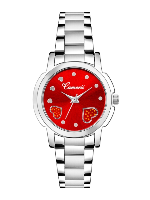 

Camerii Women Red Analogue Watch CWL992