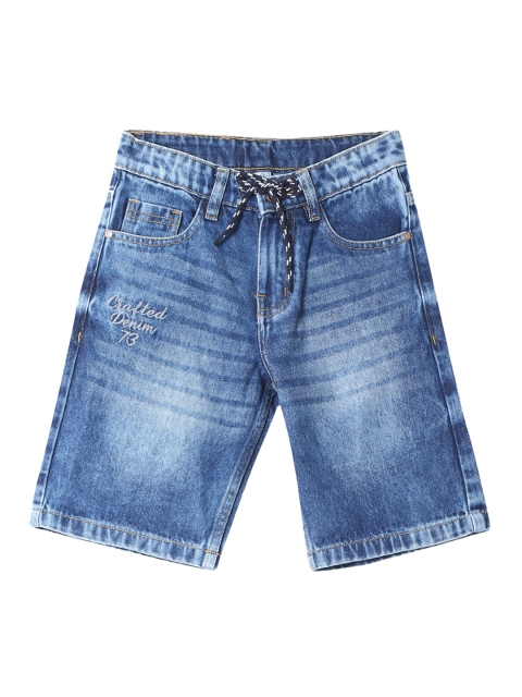 

Cherokee Boys Blue Washed Regular Fit Denim Shorts