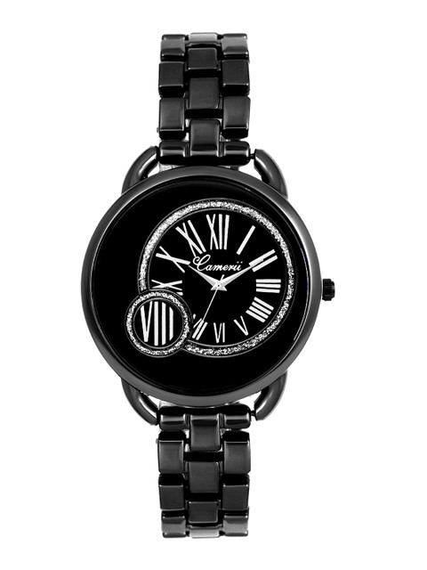 

Camerii Women Black Analogue Watch CWL982