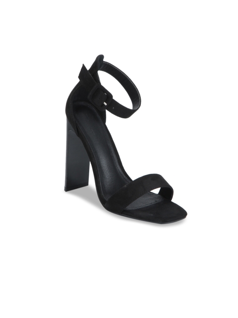 

Truffle Collection Women Black Solid Sandals