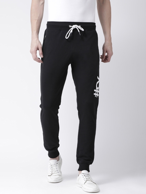 

Club York Men Black Solid Slim-Fit Jogger