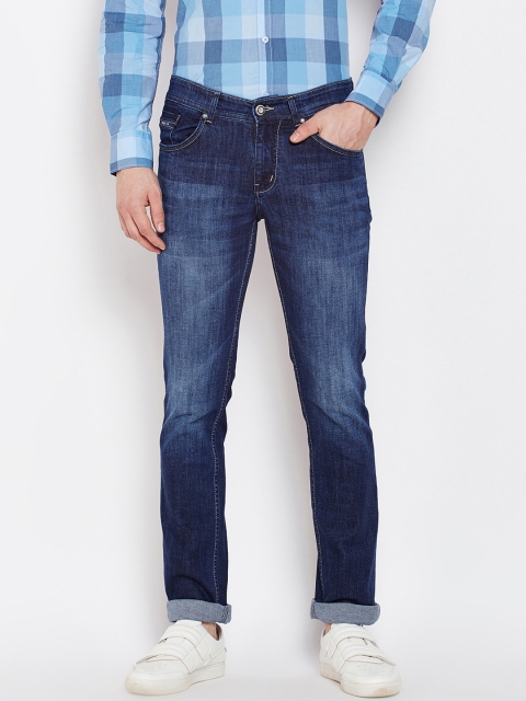 

Crimsoune Club Men Blue Slim Fit Mid-Rise Clean Look Jeans