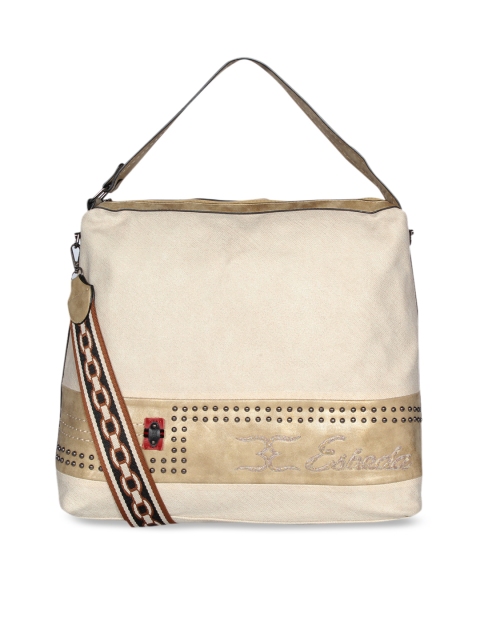 

ESBEDA Beige Embellished Handheld Bag
