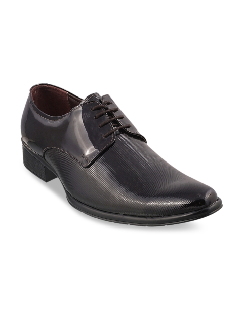 

Mochi Men Black Leather Formal Derbys