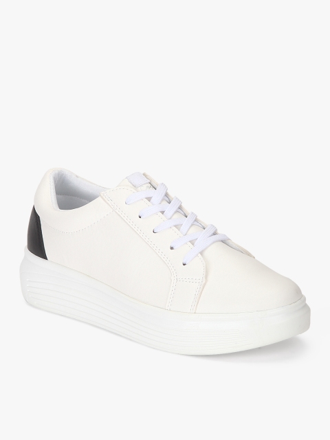 

Lee Cooper Women White Lace-up Sneakers