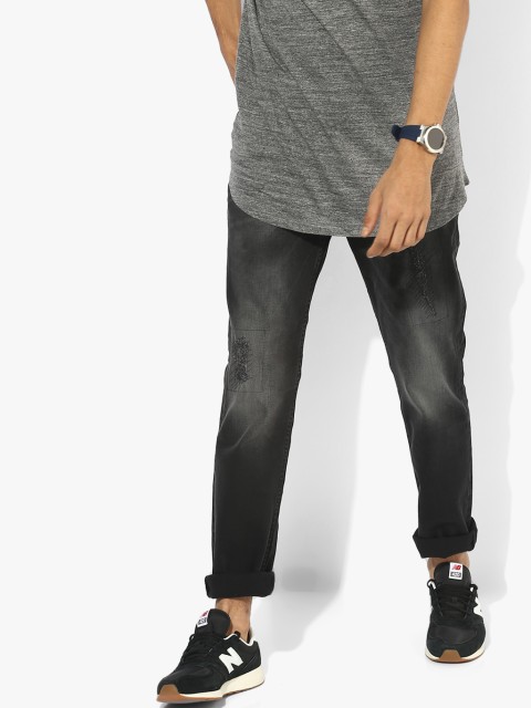 

Levis Men Black 511 Slim Fit Low-Rise Mildly Distressed Stretchable Jeans