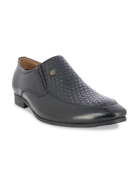 

Alberto Torresi Black Synthetic Slip-Ons