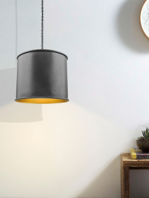 

Homesake Black Solid Handcrafted Ceiling Lamp